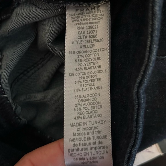 Frame Denim‎ The Jet Set Slit Flare Pull On Stretch Jeans - Picture 11 of 11